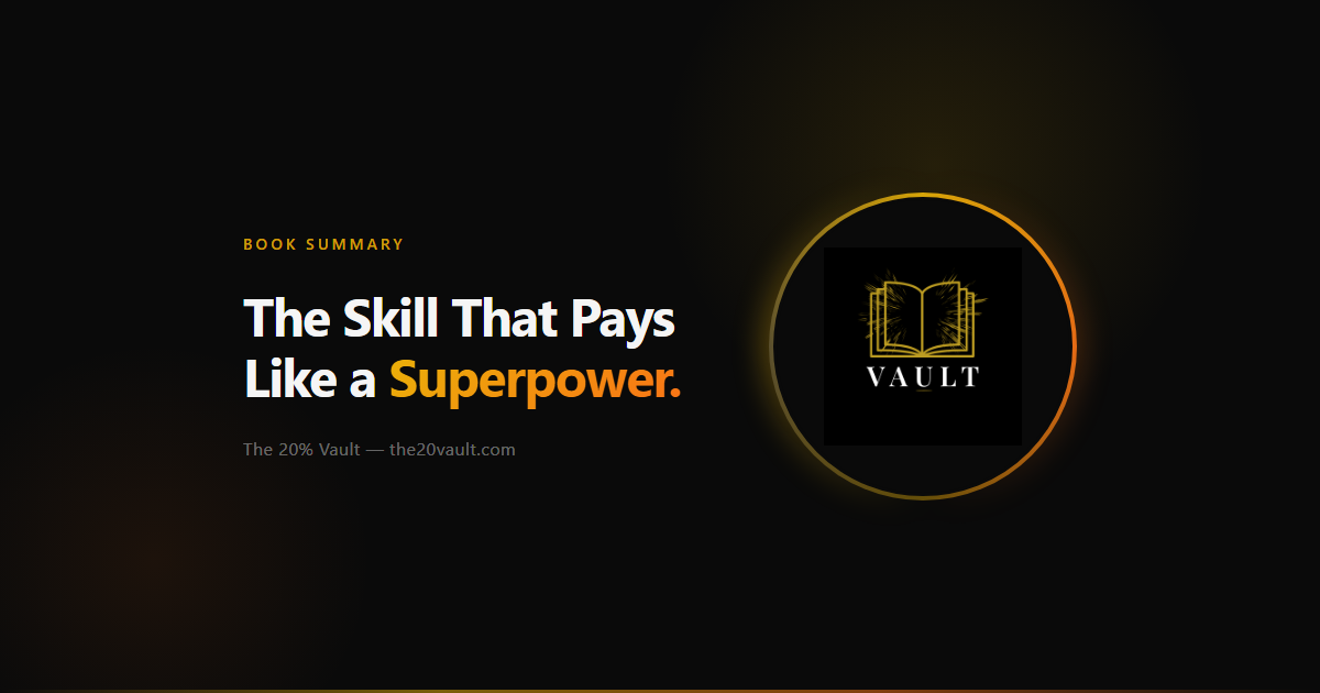 Deep Work summary — The 20% Vault
