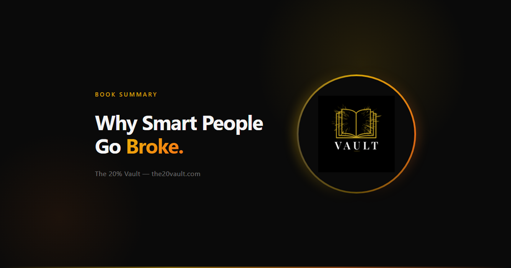 The Psychology of Money summary — The 20% Vault